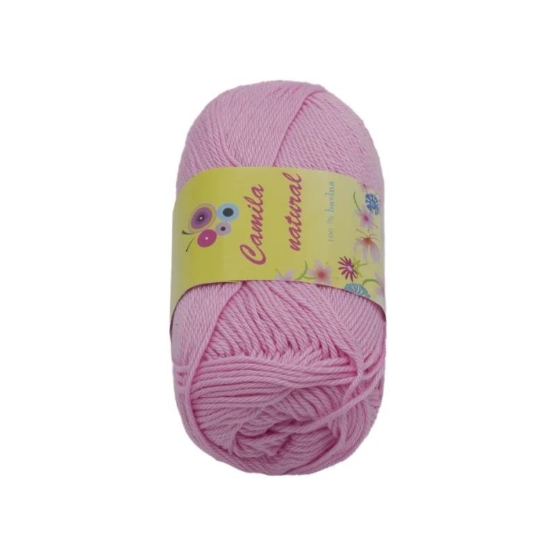 Bellatex Příze CAMILA natural 50g / 125 m Růžová 113667618