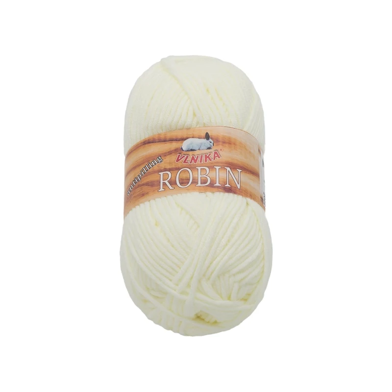 Bellatex Příze ROBIN 100g / 150 m Vanilková