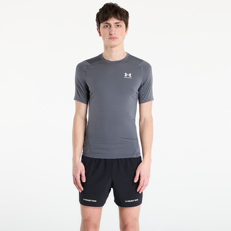 Tričko Under Armour HG Armour Comp SS Grey XS