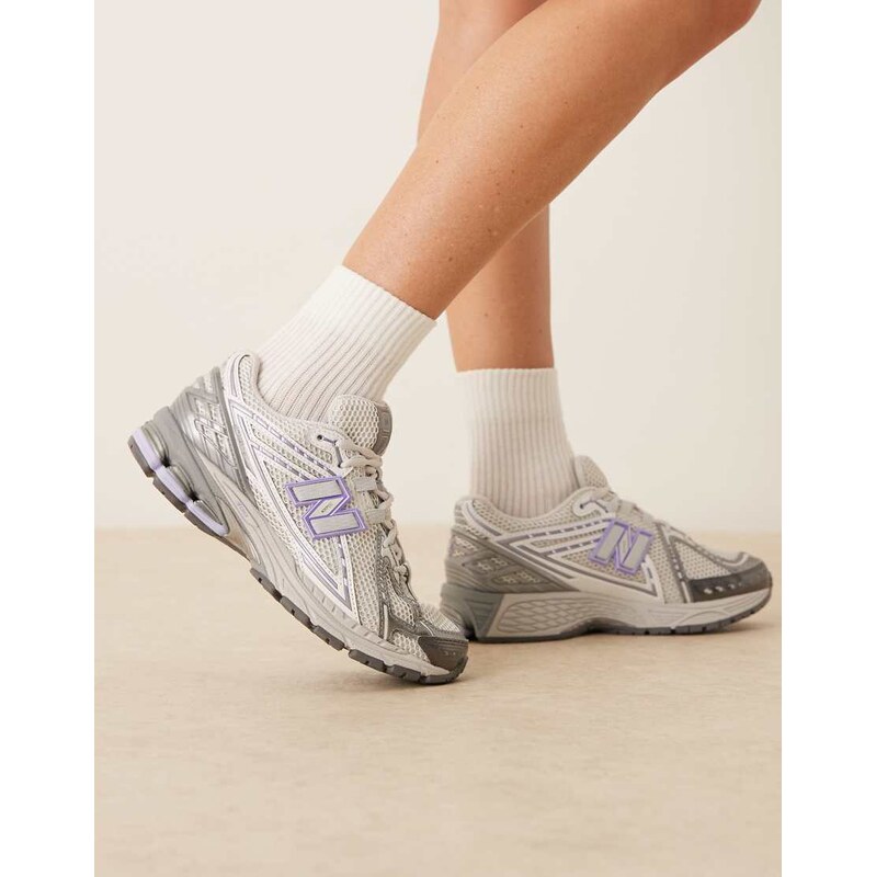 New Balance 1906 in white and lilac-Purple