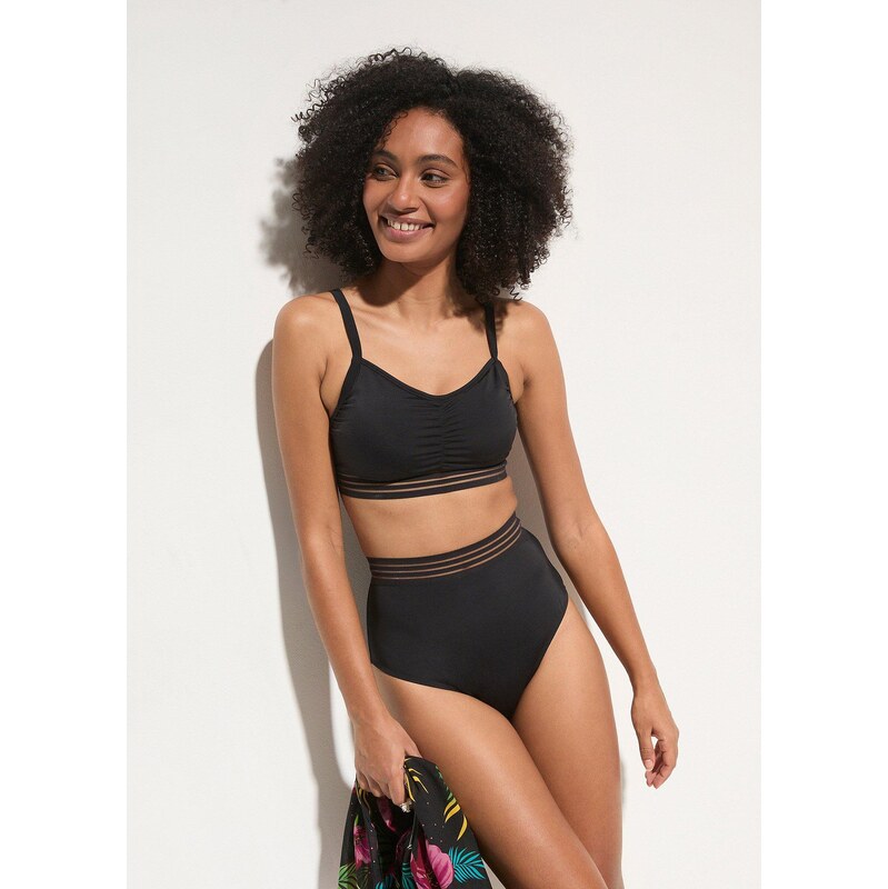 bonprix Bikiny s podprsenkovým topem (2dílná souprava) černá Žena 114463338