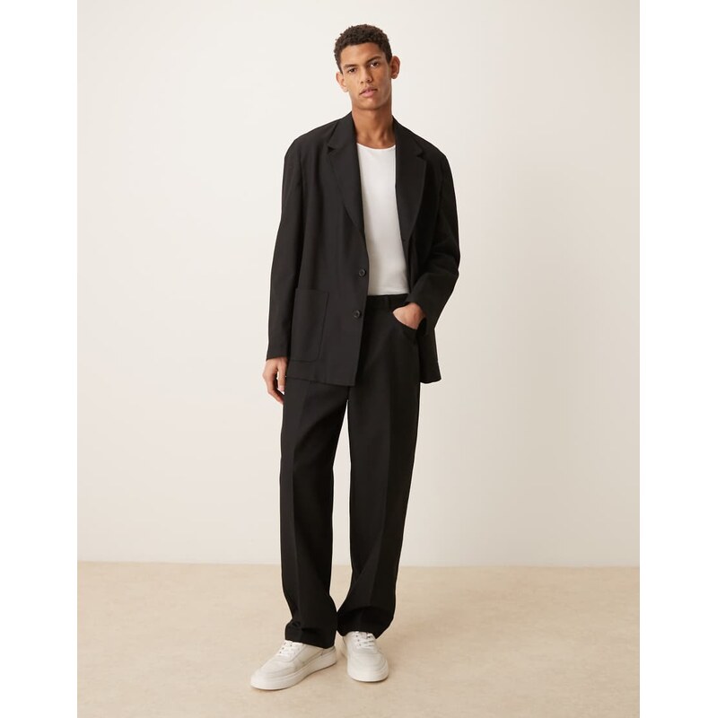 ASOS DESIGN ASOS DEISGN extreme tapered suit trousers in black