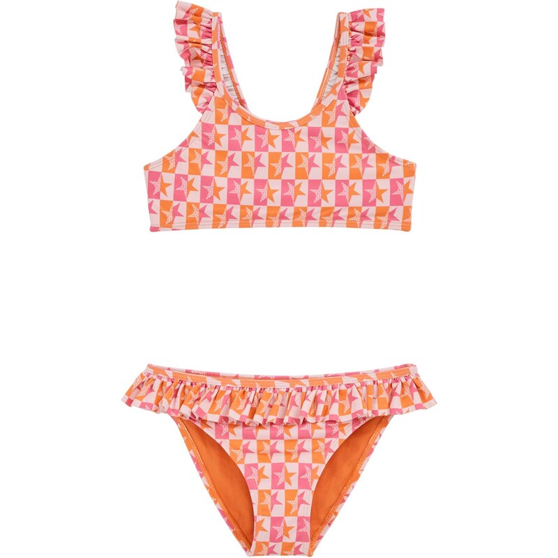WE Fashion Bikiny oranžová / pink