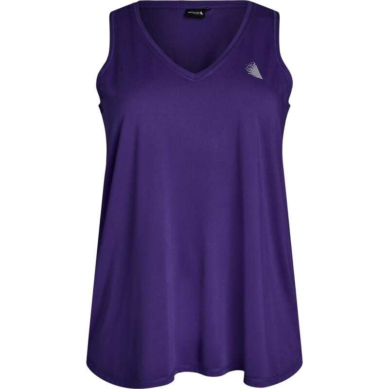 Active by Zizzi Sportovní top ABASIC fialová