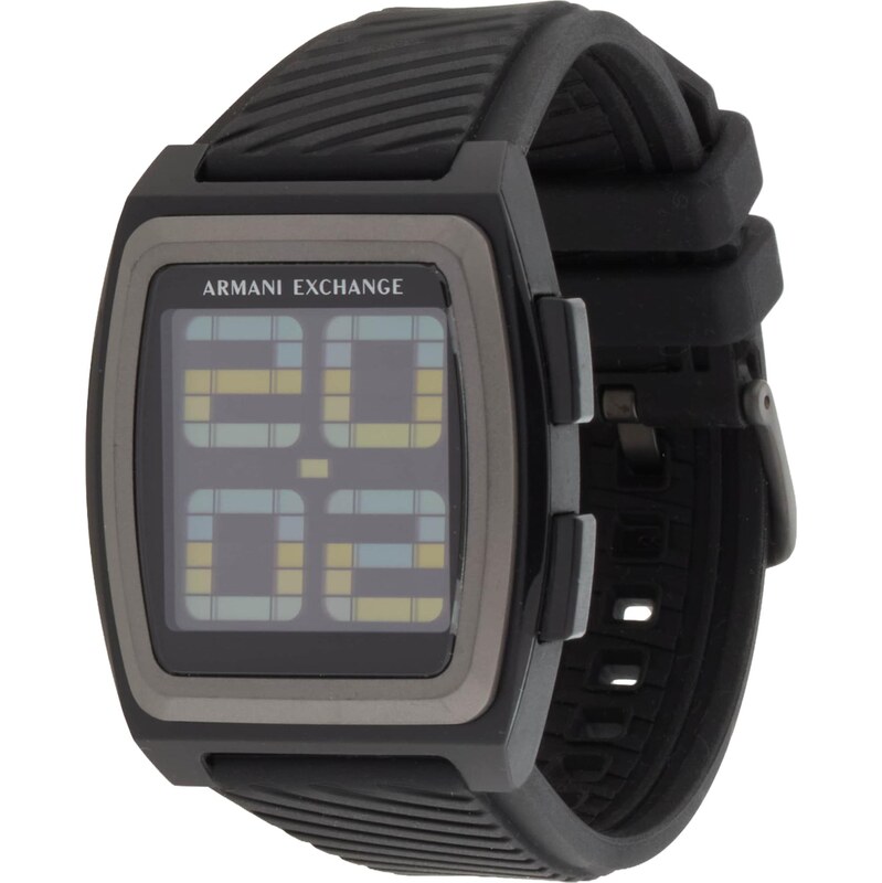ARMANI EXCHANGE Digitální hodinky černá 113674899