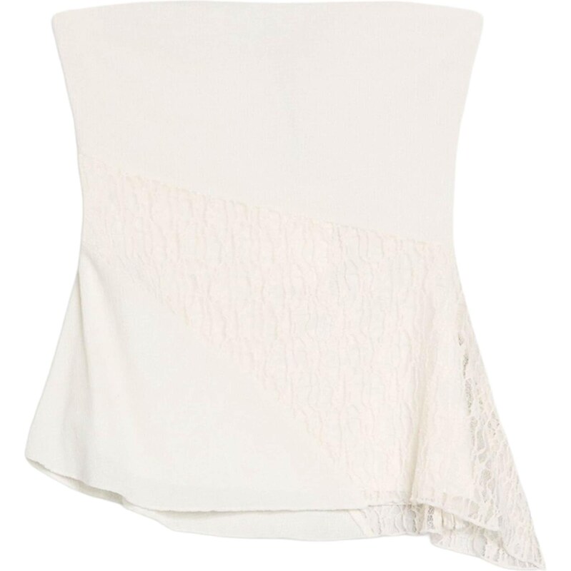 Bershka Top offwhite
