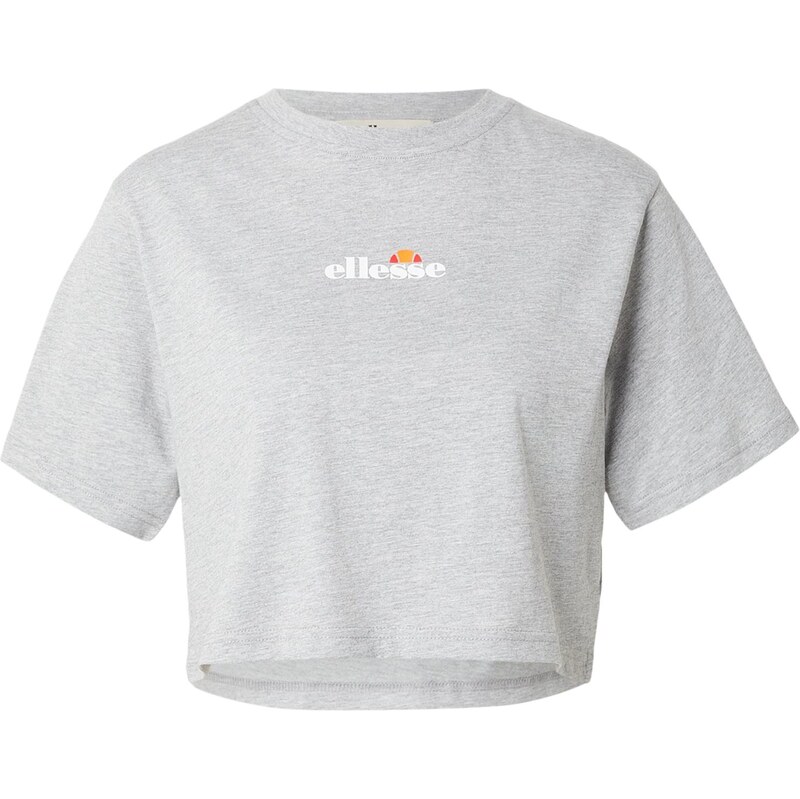ELLESSE Tričko Silinto 2 šedý melír / oranžová / červená / bílá 113675645