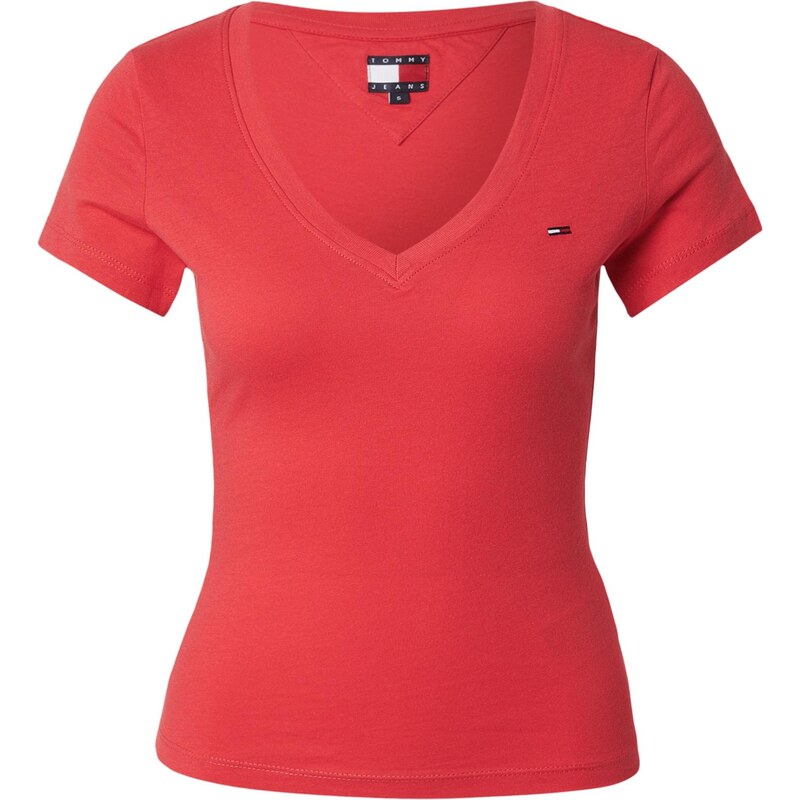 Tommy Jeans Tričko červená