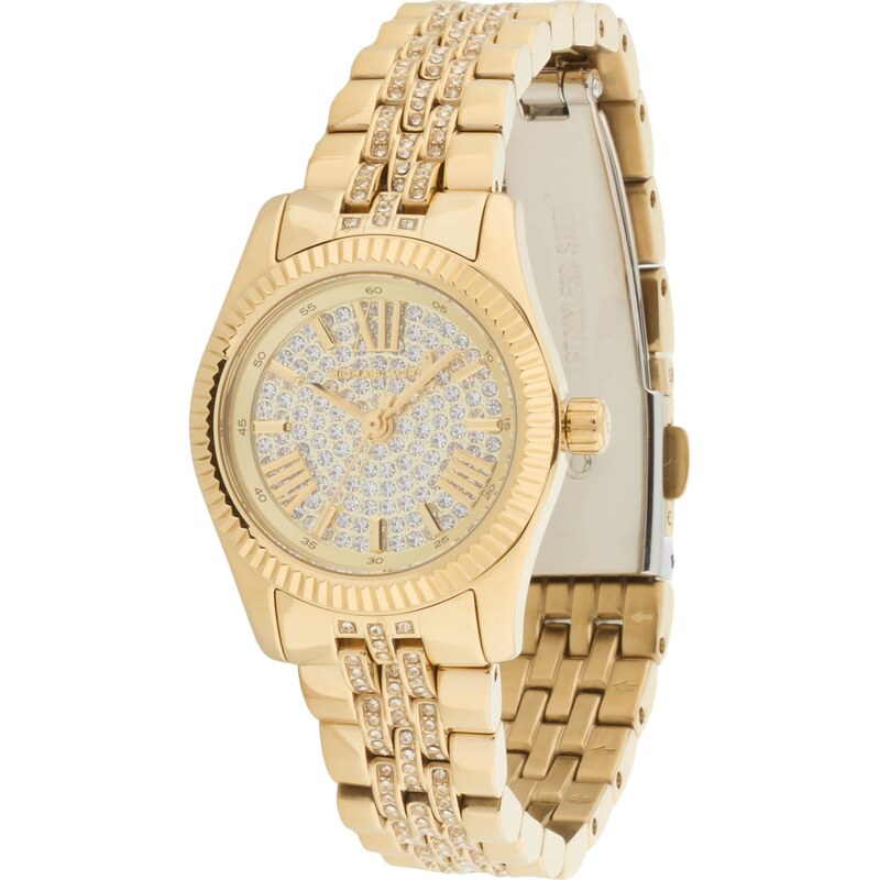 MICHAEL Michael Kors Analogové hodinky LEXINGTON zlatá /