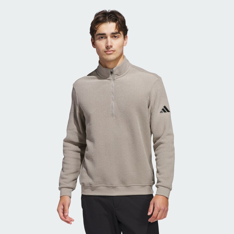 Adidas Ultimate365 Terry Cloth Quarter-Zip Pullover