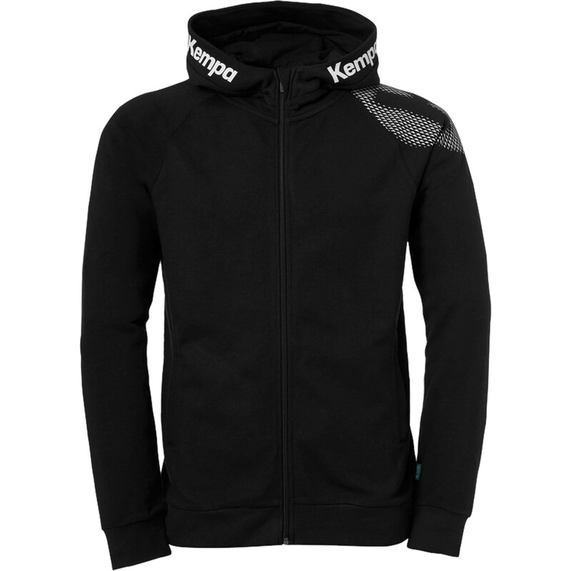 UHLSPORT Sportovní mikina černá / bílá