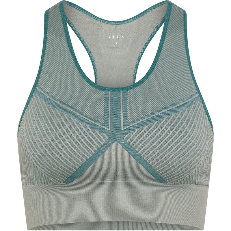 Born Sportovní podprsenka Buddha khaki / smaragdová / bílá 113674219