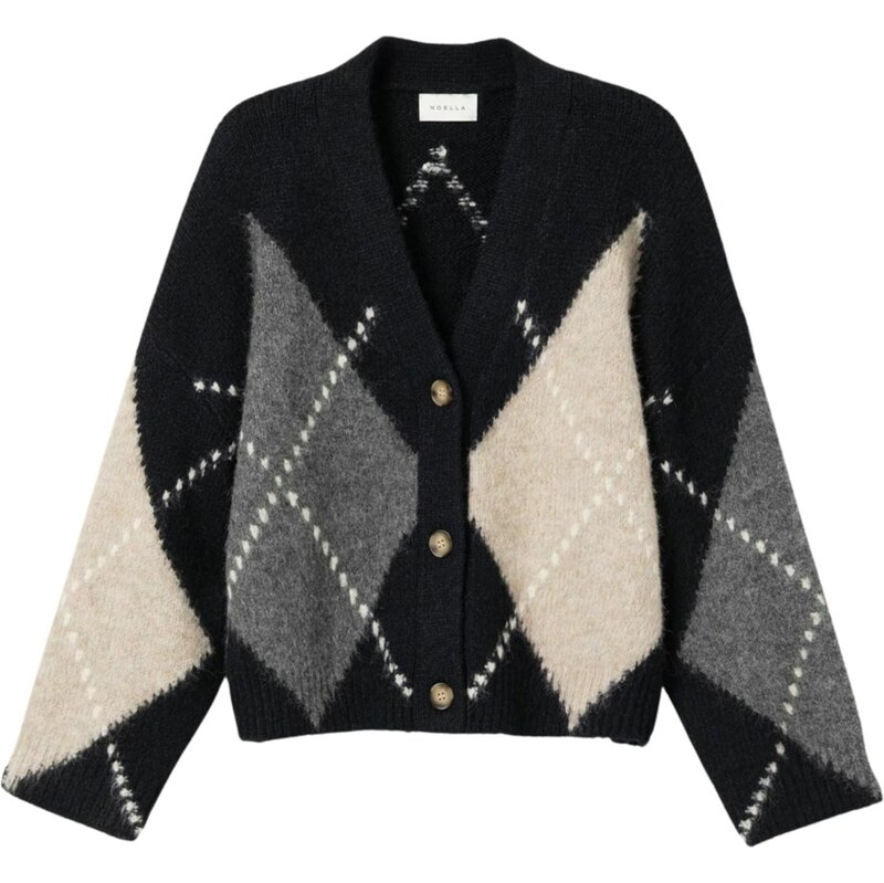 Noella Kardigan N-Laiana Knit Cardigan marine modrá 113675253