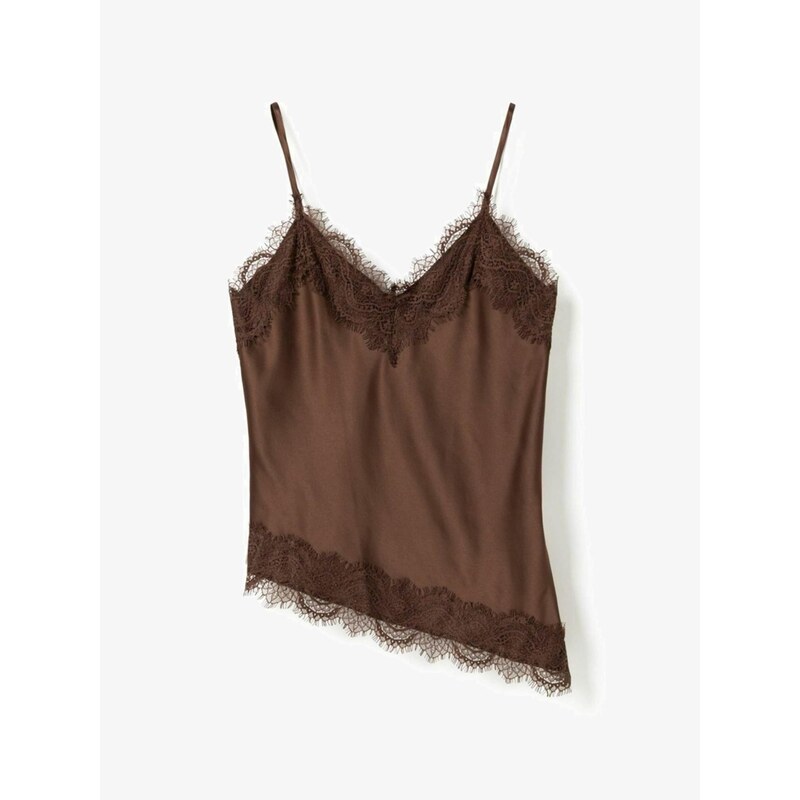 Noella Tričko N-Minne Blouse čokoládová 113675244
