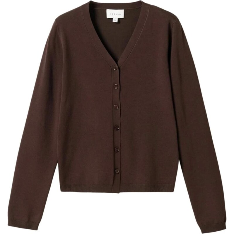 Noella Svetr  N-Marg Knit Cardigan  čokoládová