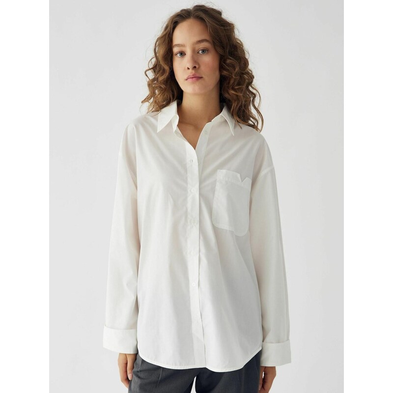 Noella Tričko N-Marlon Shirt bílá 113675282