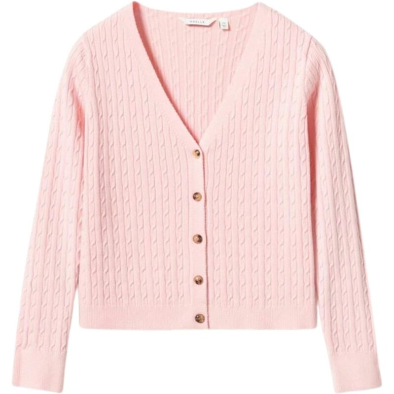 Noella Svetr N-Laliah Knit Cardigan světle růžová 113675394
