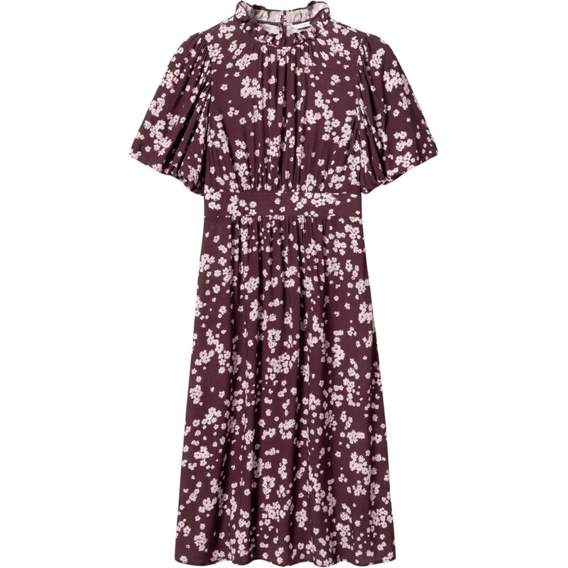 Noella Šaty  N-Ruth Dress  vínově červená