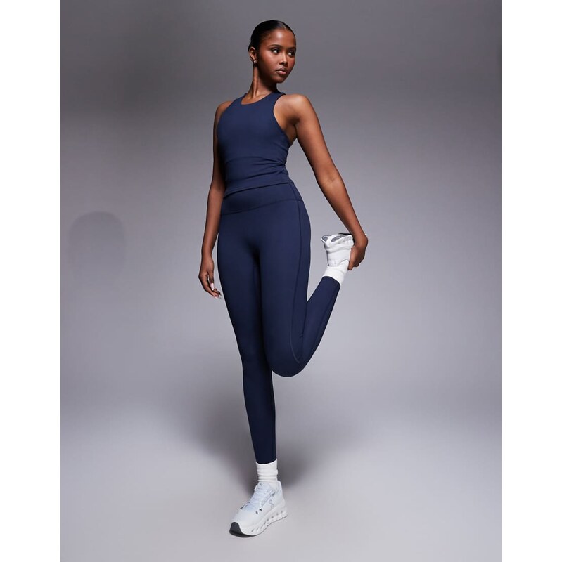 4505 Icon soft touch high waist yoga legging in midnight navy 113681533