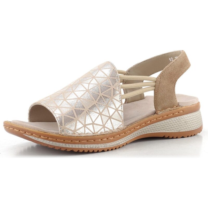 Ara dámské sandály Hawaii sand/silber 12-29005-14 113676182