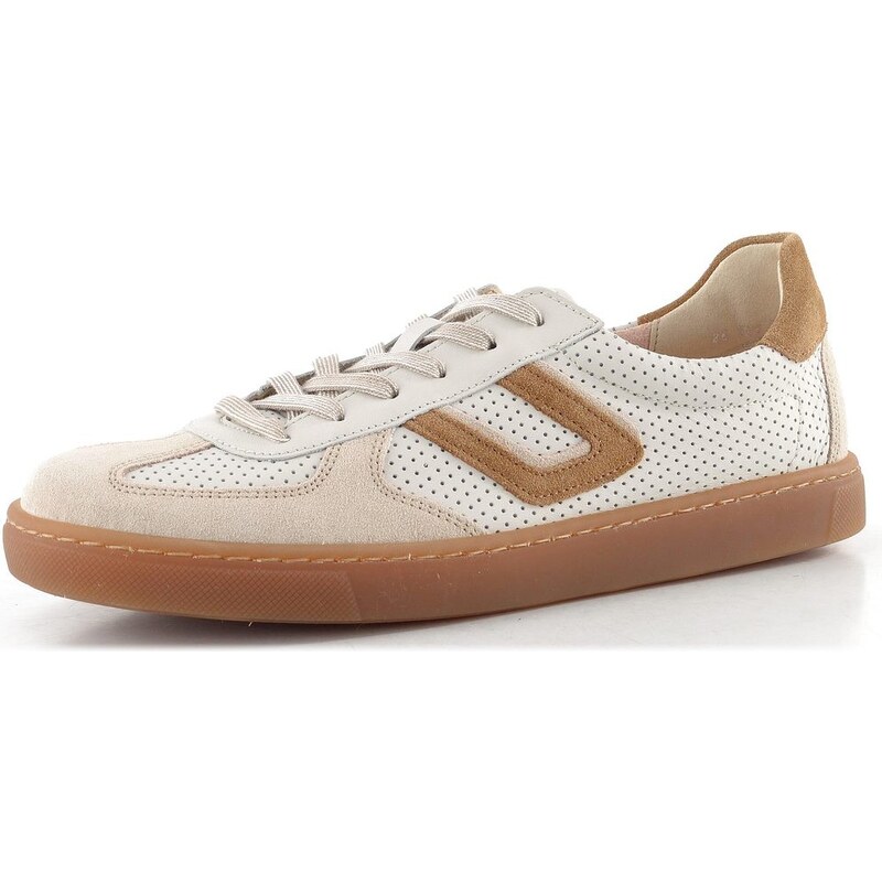Gabor široké tenisky offwhite/walnut kombi 86.545.60 115148238