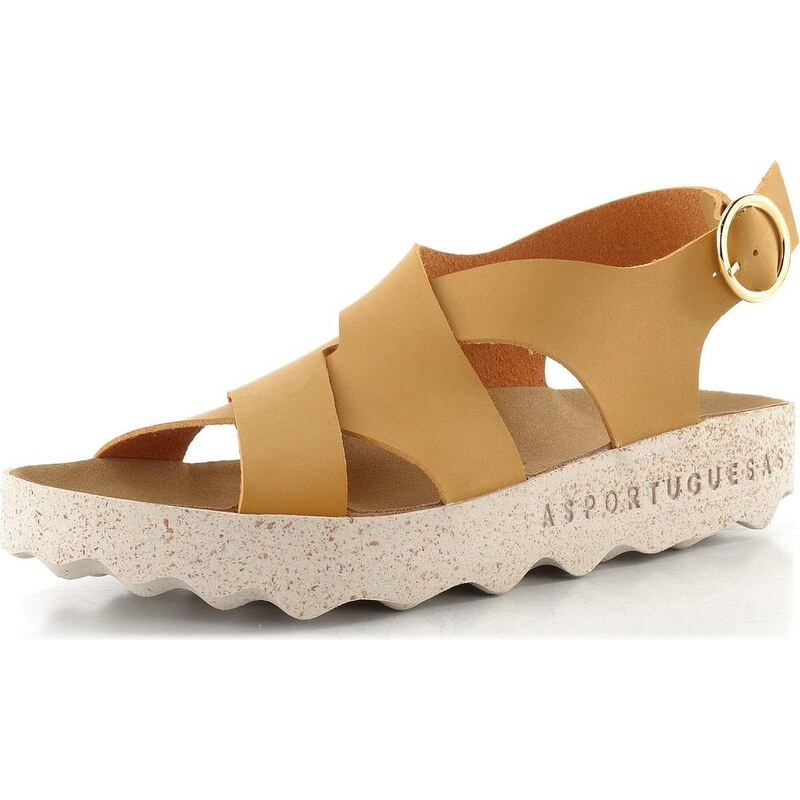 Asportuguesas sandály Cusk camel P018278002 113676334