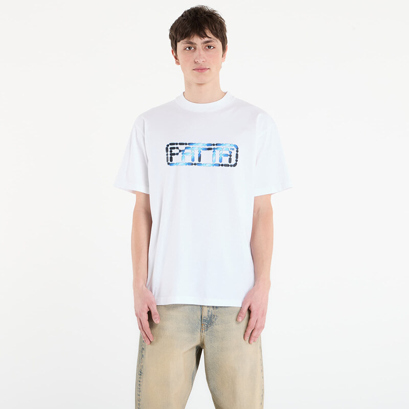 Tričko Patta Bike Chain T-Shirt UNISEX White XXL