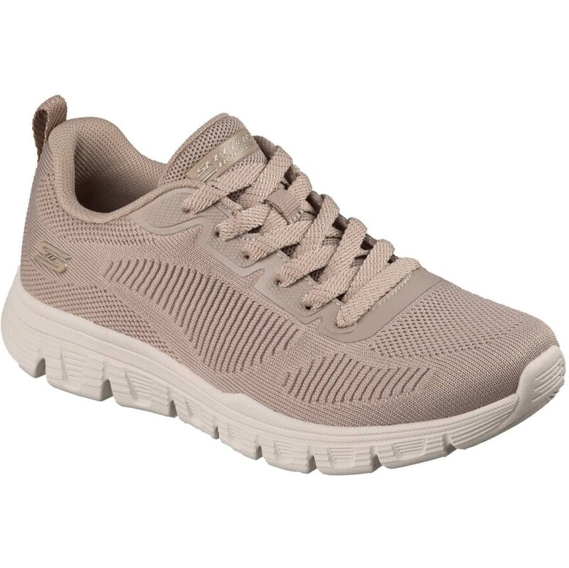 Blancheporte Pružné tenisky Bobs B Lite Skechers hnědošedá 113678024