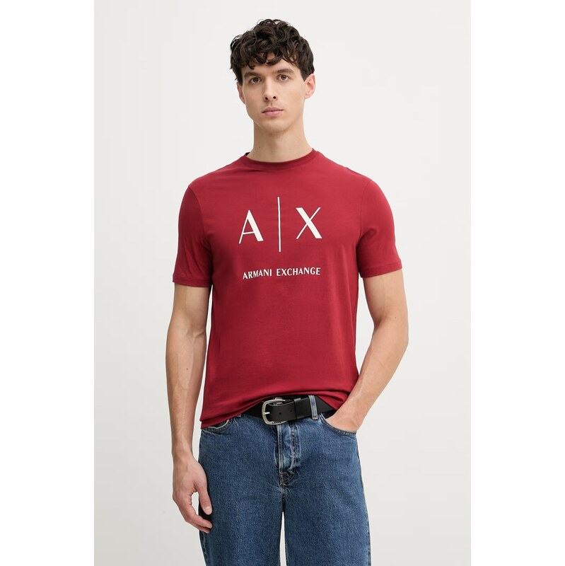 Armani Exchange tričko pánské bavlněné