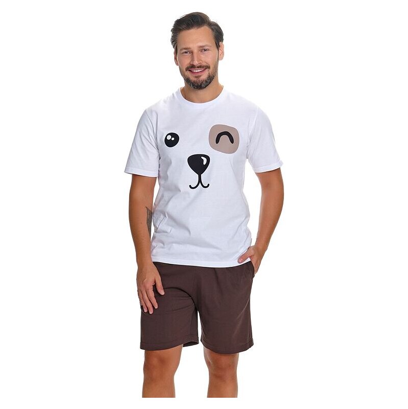 DN Nightwear Pánské pyžamo Brownie pejsek
