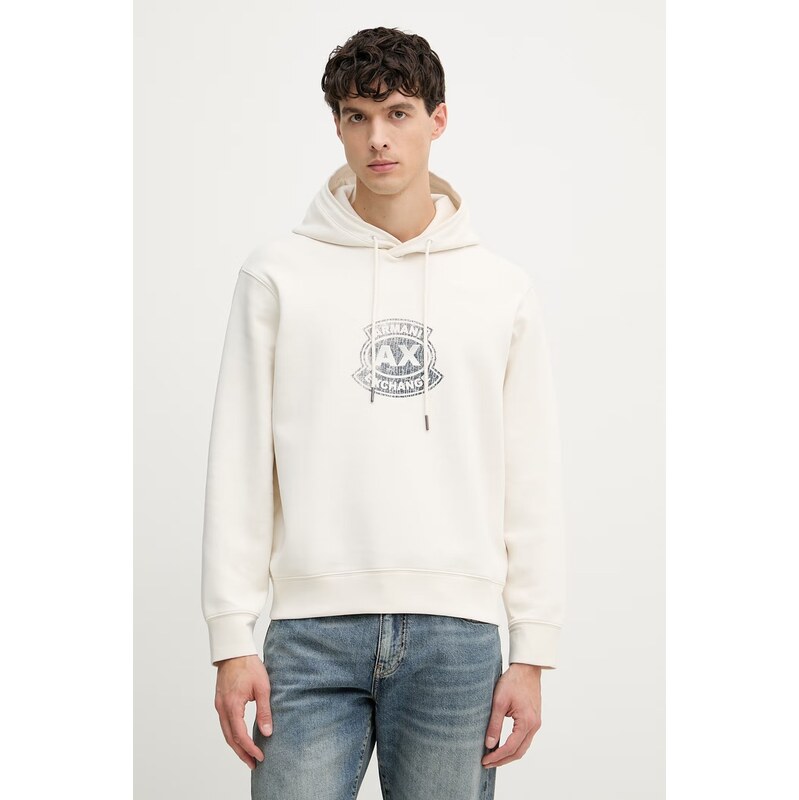 Armani Exchange mikina s kapucí pánská