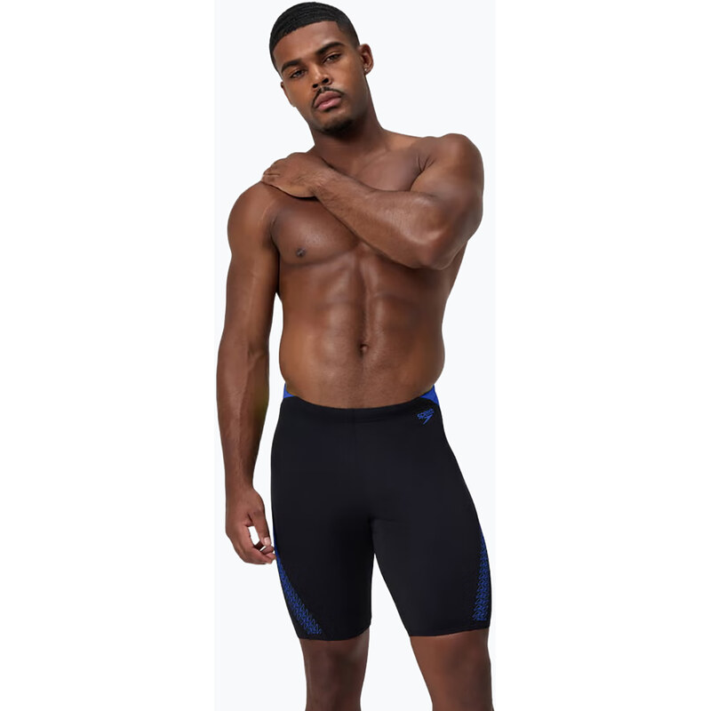 Pánské plavecké jammery Speedo Hyper Boom Splice black/cobalt