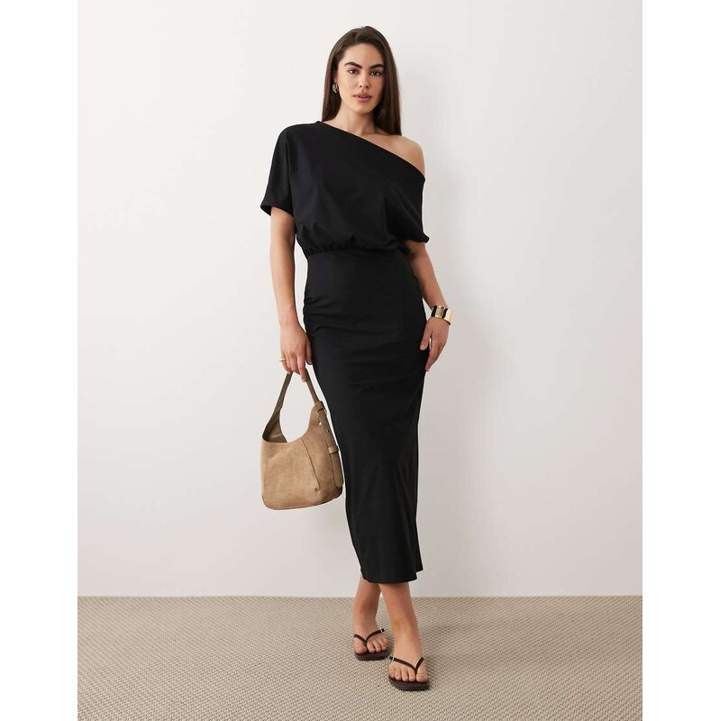 ASOS DESIGN sleeveless with scarf detail blouson maxi dress