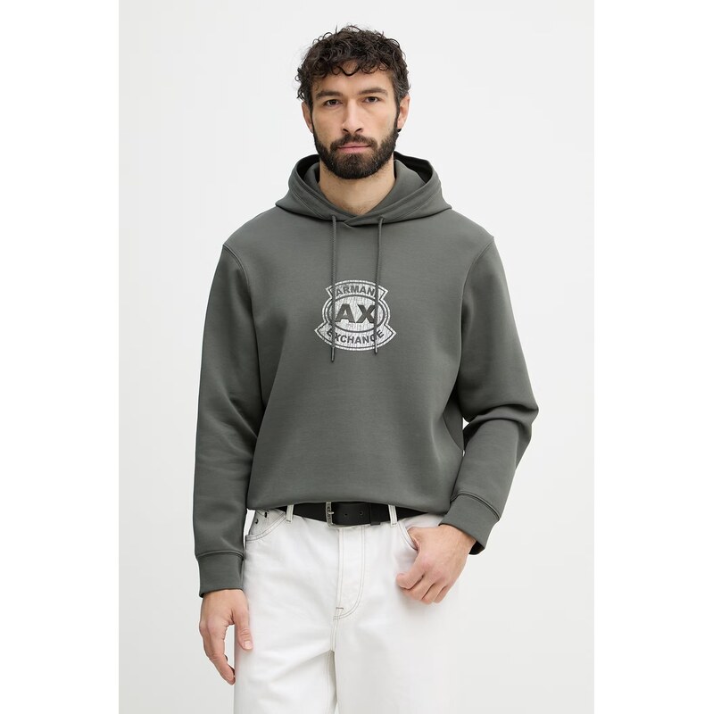 Armani Exchange mikina s kapucí pánská