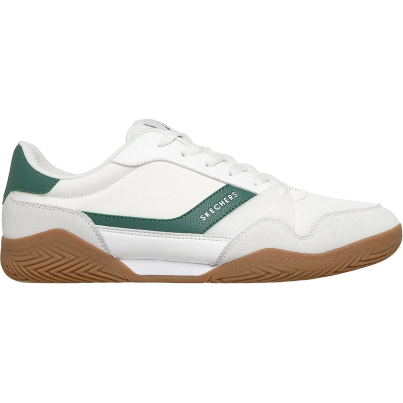Skechers Muži Zinger Evo - Debut Brace Shoes v Bílý/Zelený,