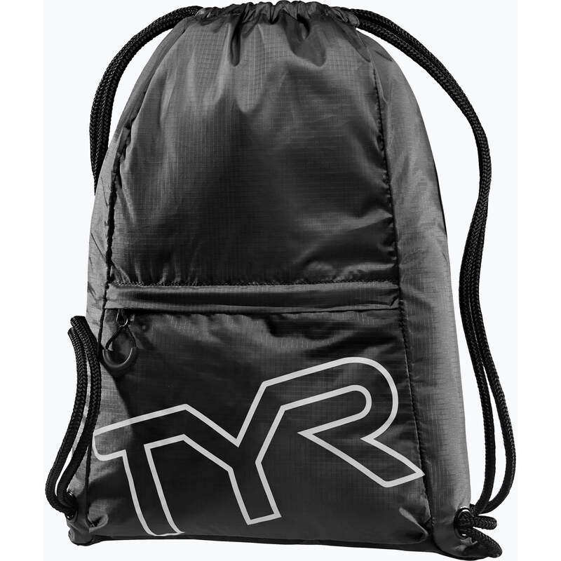 Plavecký batoh TYR Drawstring Sackpack 13 l black