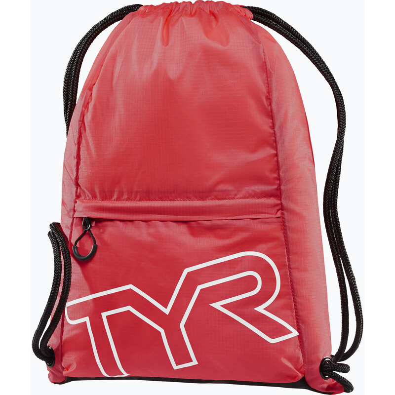 Plavecký batoh TYR Drawstring Sackpack 13 l red
