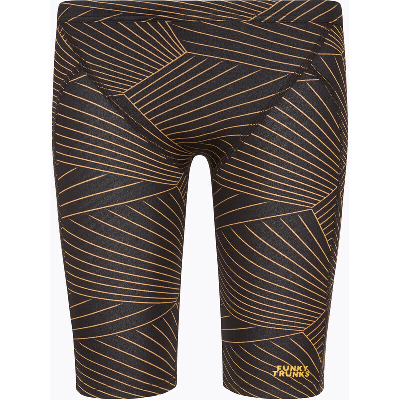 Dětské plavky Funky Trunks Training gold weaver
