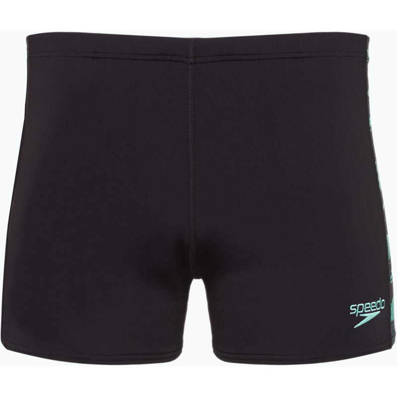 Pánské plavecké boxerky Speedo Hyperboom Panel Aquashort black