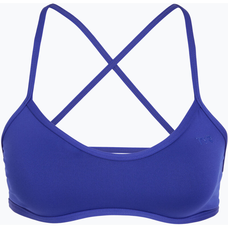 Horní díl plavek TYR Durafast Elite Solid Trinity royal