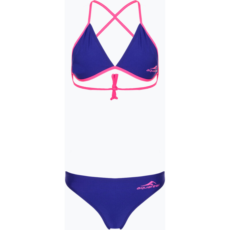 Dvoudílné plavky aquafeel Sun Bikini blue pink flames