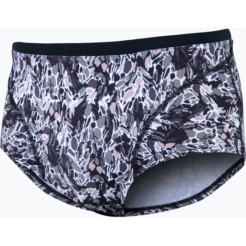 Pánské plavecké boxerky ZONE3 Pacific Koa Brief Shorts black