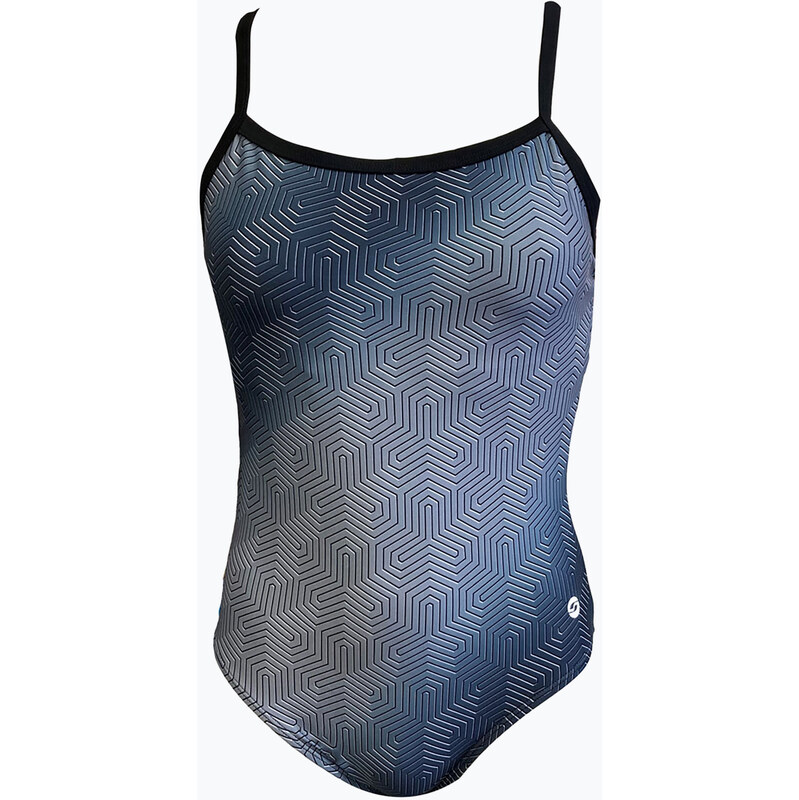 Dámské jednodílné plavky RAS Metal Active Back black