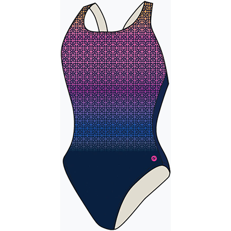 Dámské jednodílné plavky RAS Mensa Casual Back navy