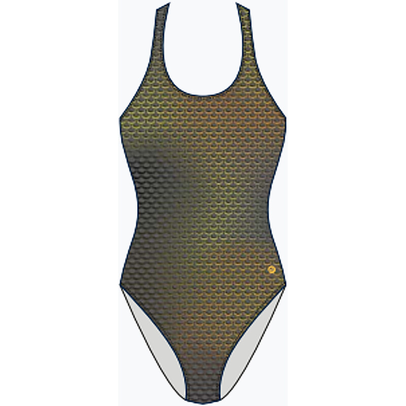 Dámské jednodílné plavky RAS Maze Classic Back black