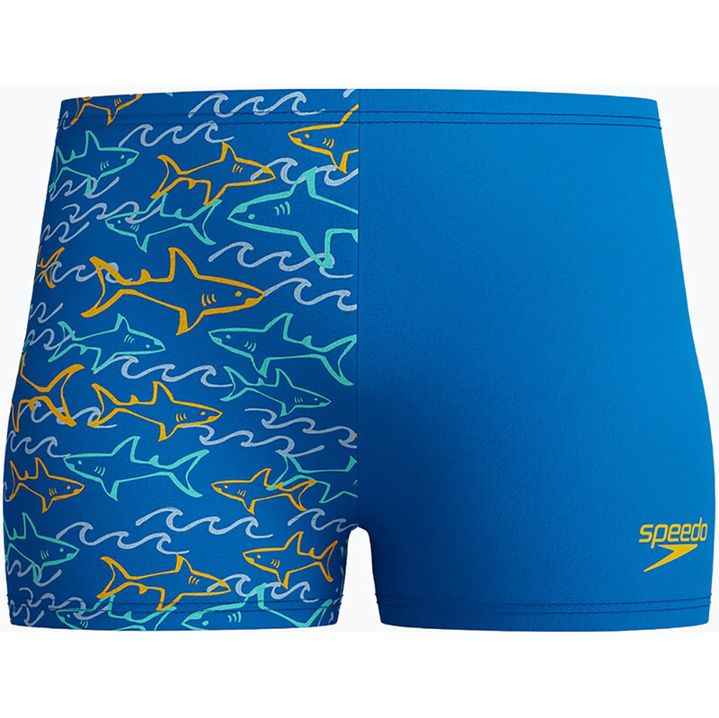 Dětské plavecké boxerky Speedo Digital Allover Aquashort lagoon