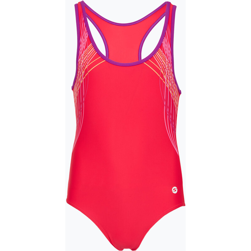 Dětské jednodílné plavky RAS Borneo Classic Back coral