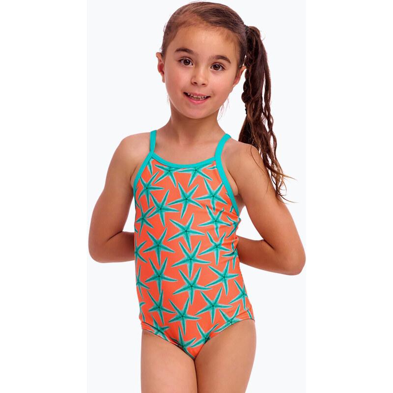 Dětské jednodílné plavky Funkita Printed One Piece stars below