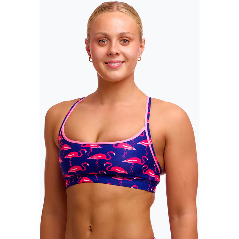 Horní díl plavek Funkita Sports Top flocked up
