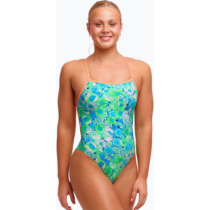 Dámské jednodílné plavky Funkita Single Strength One piece green